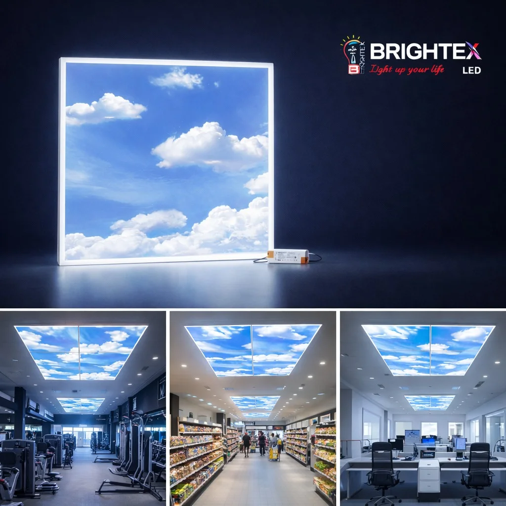 Sky panel 600x600mm 6500k square recessed(set of 1) 