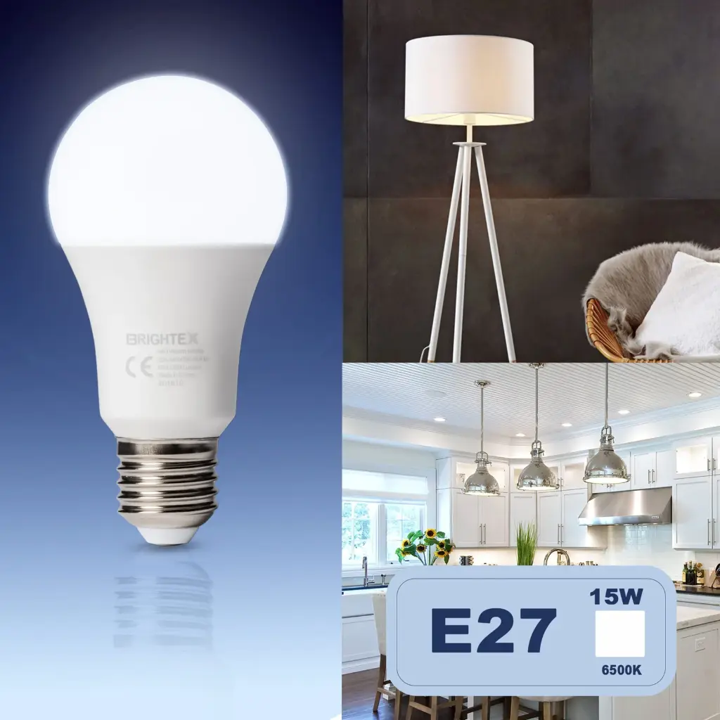 BRIGHTEX LED BULB E27 15W 3500K