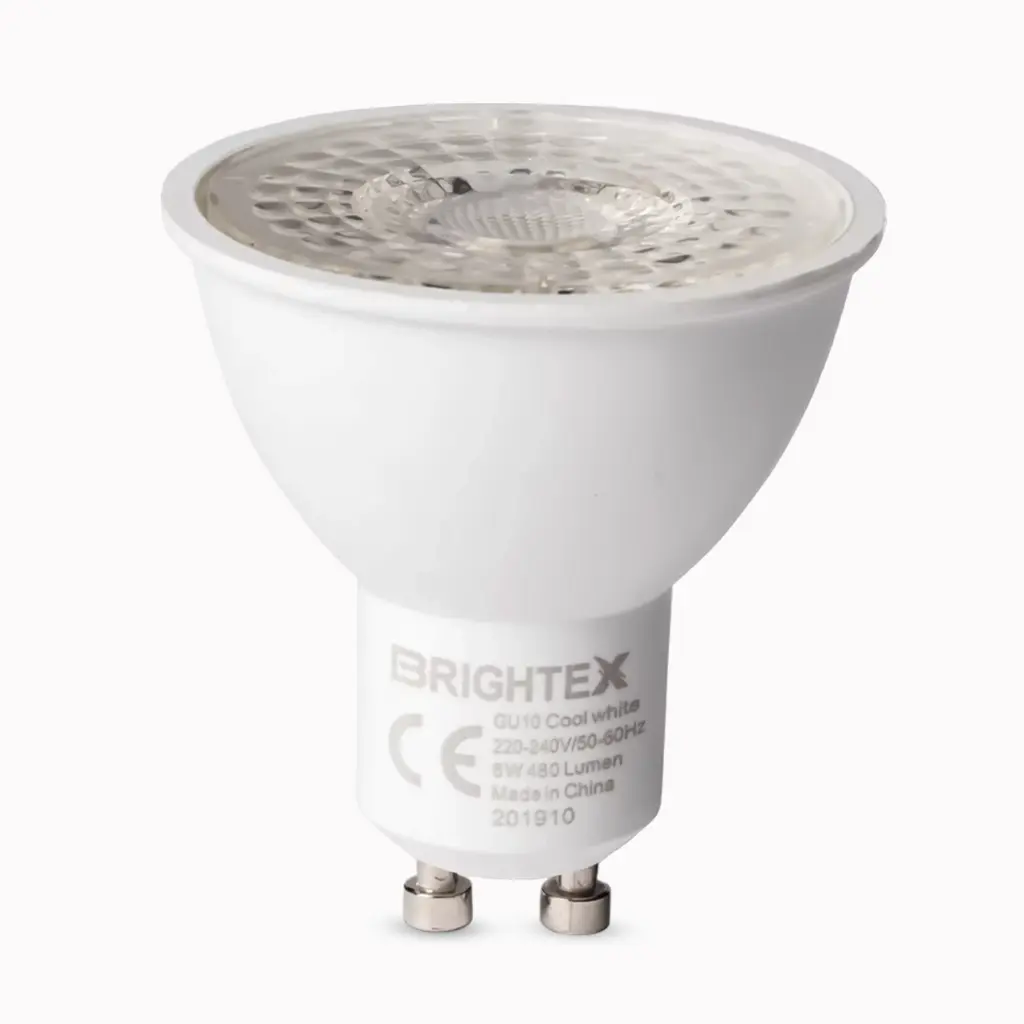BRIGHTEX LED BULB GU10 6W 3500K