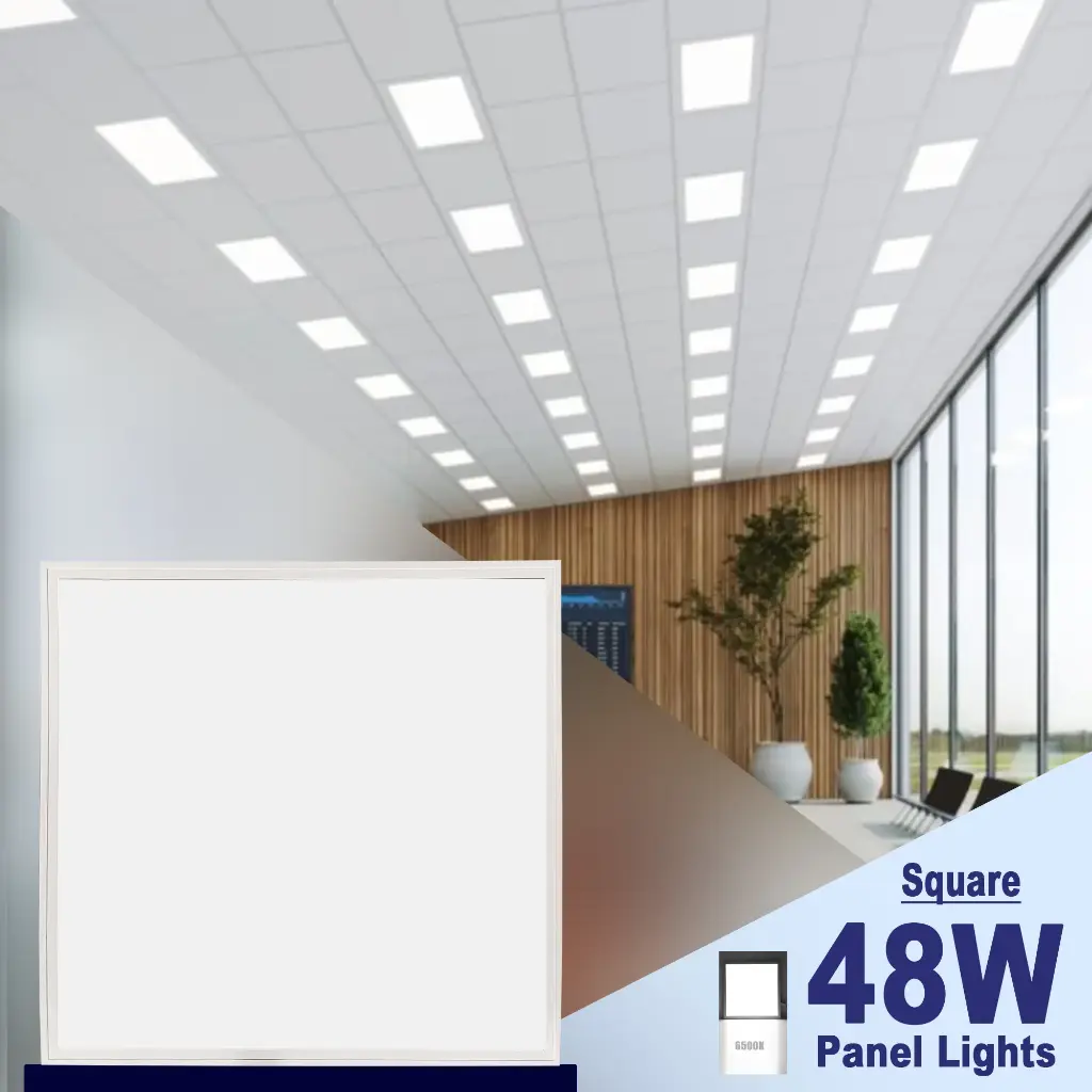 BRIGHTEX LED Panel  48W - 600x600 - Square - Recessed 6500k