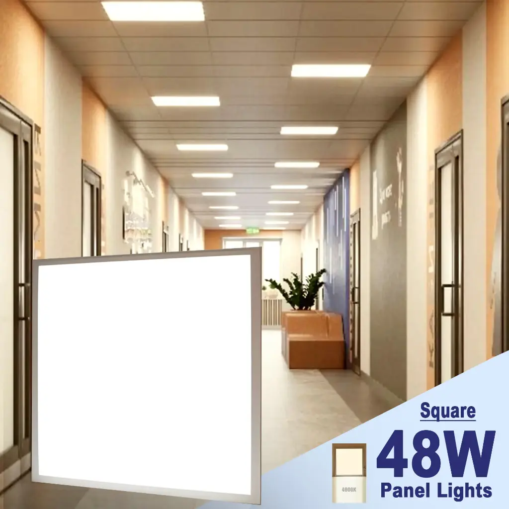 BRIGHTEX LED Panel  48W - 600x600 - Square - Recessed 4000k