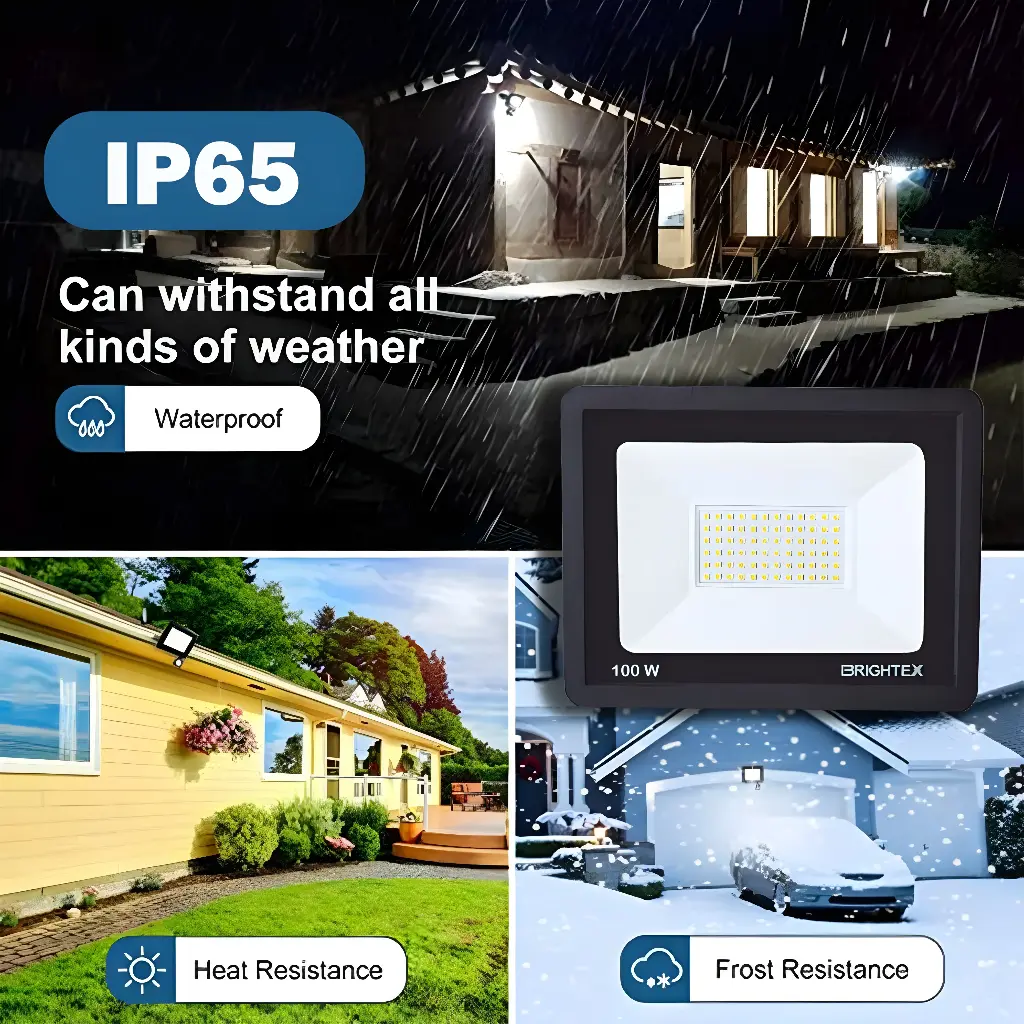 100WLED Floodlights – without sensor- Cool White7000K