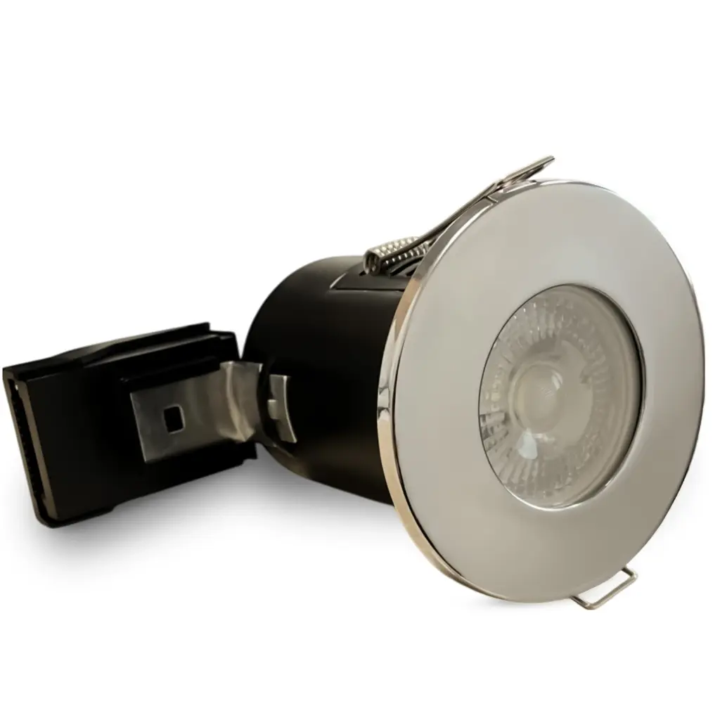 BRIGHTEX GU10 Holder downlight IP65 Shiny chrome 