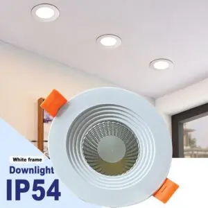 [XBLDLCOB6666500] BRIGHTEX LED DOWNLIGHT 7W - 3inch  - IP54 - Deep - 6500K  6500k