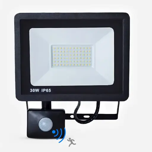 [BBFL0307000100] BRIGHTEX LED FLOODLIGHT 30W with sensor 6500k