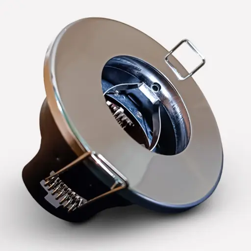 [BLGU10SID-SC] BRIGHTEX GU10 Holder downlight IP20 Shiny chrome 