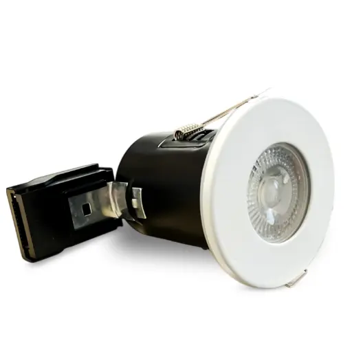 [BLGU10LOD-W] BRIGHTEX GU10 Holder downlight IP65 White frame 