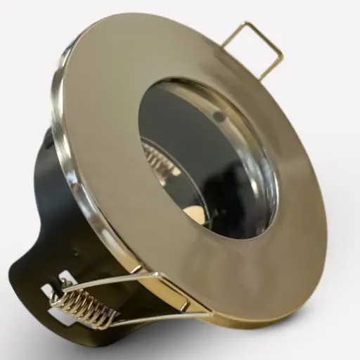 [BLGU10SID-BC] BRIGHTEX GU10 Holder downlight IP20 Brushed chrome