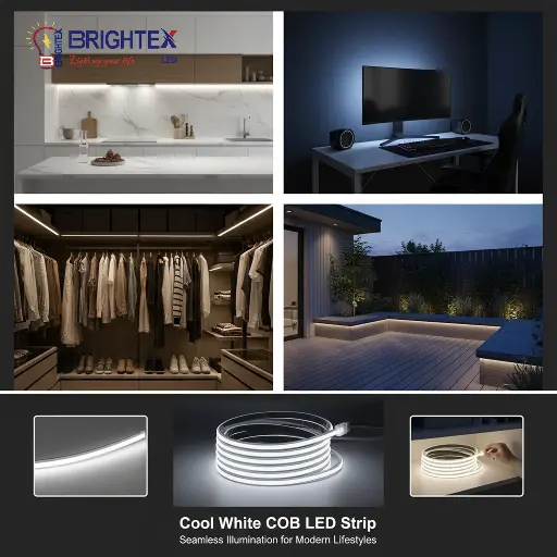 [BLSCOB50MWHITE-50cm] Cob strip 360d - White